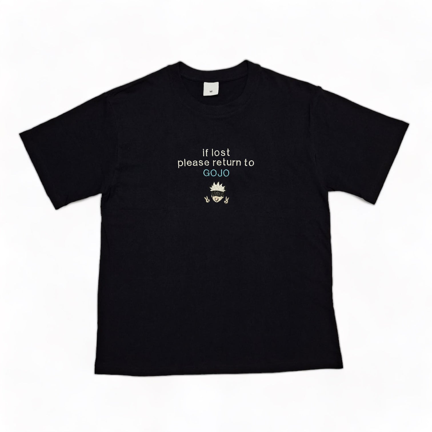 'if lost' (gojo) tee - MINK Design